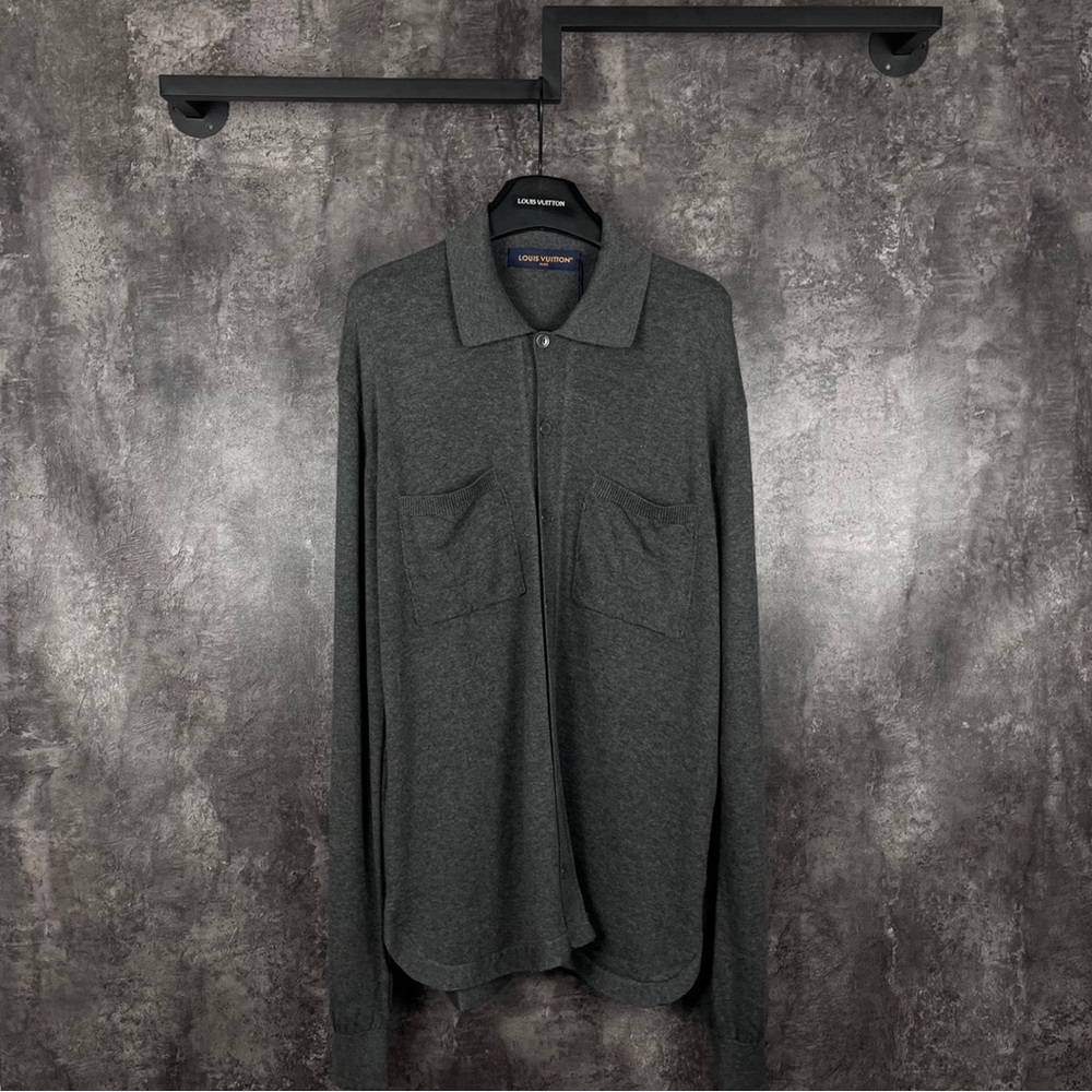 Louis Vuitton Charcoal Blouse